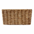 Wicker Rectangle Storage Basket - Natural, 15.0x10.0x8.0"